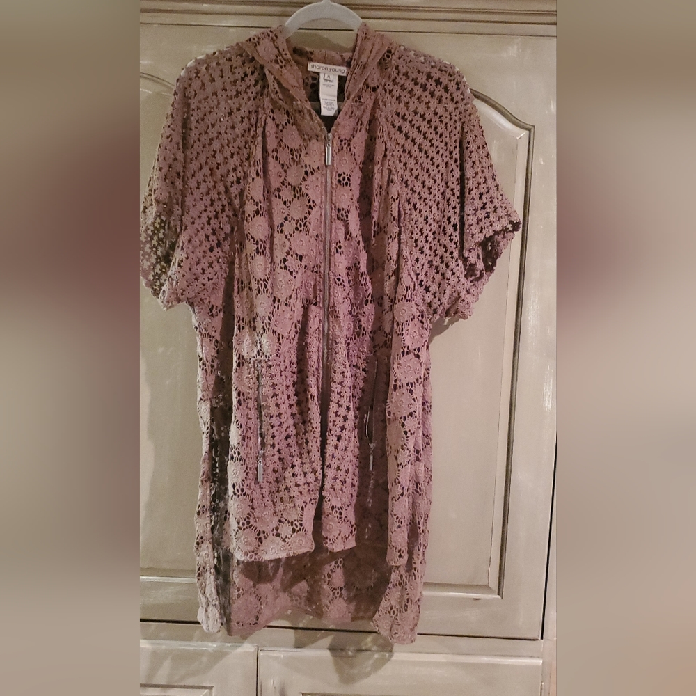 Sharon Young 100% Cotton Short Sleeve Vest